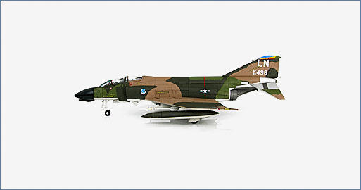Hobby Master HA1978 1/72 F-4D Phantom II USAF 48th TFW RAF Lakenheath 1975 