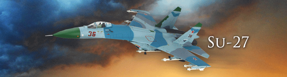 Su-27 Flanker B, Early Type, Red 14, Russian Air Force, 1990 - Hobbymaster  HA6020